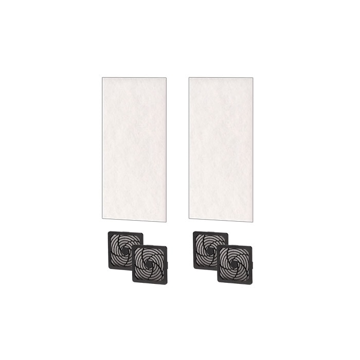 パソコンロッカーまもる君Vシリーズ用ファン専用フィルター（吸気2枚、排気4枚）SLA-FL10