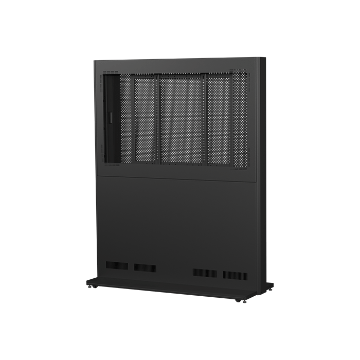 デジタルサイネージ用ケーシングスタンド 横 キャスタータイプ DS-CW143-C 見込み生産品