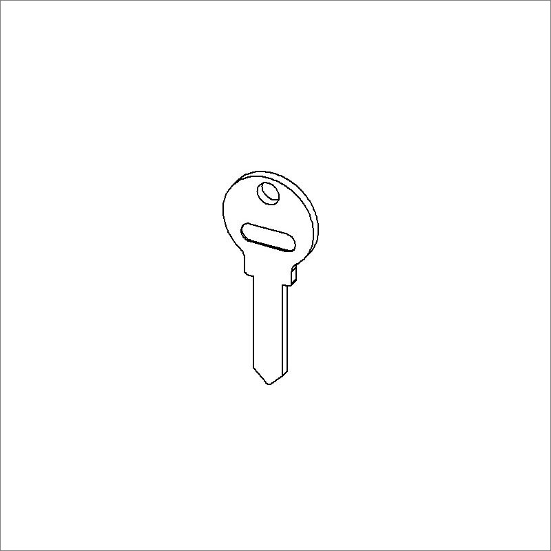 集合住宅用宅配ボックス スペアキー TK-KE05 1本