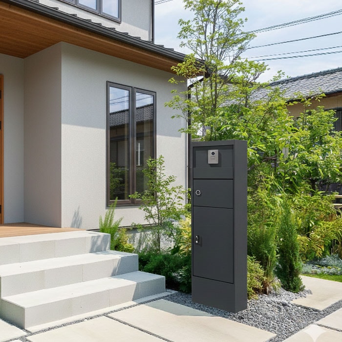 戸建て向け宅配ボックス 宅配KEEPER 機能門柱 耐久性 防水性 補助金