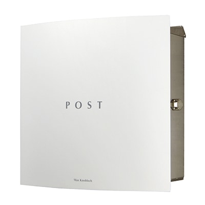 郵便ポスト】 ボン・ホワイト レバー仕様 〔ドイツ・マックスノ