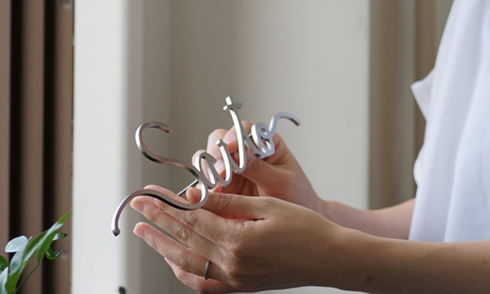 手描き文字表札 T-moji 01 ストレートタイプ | エクステリア,ハウス