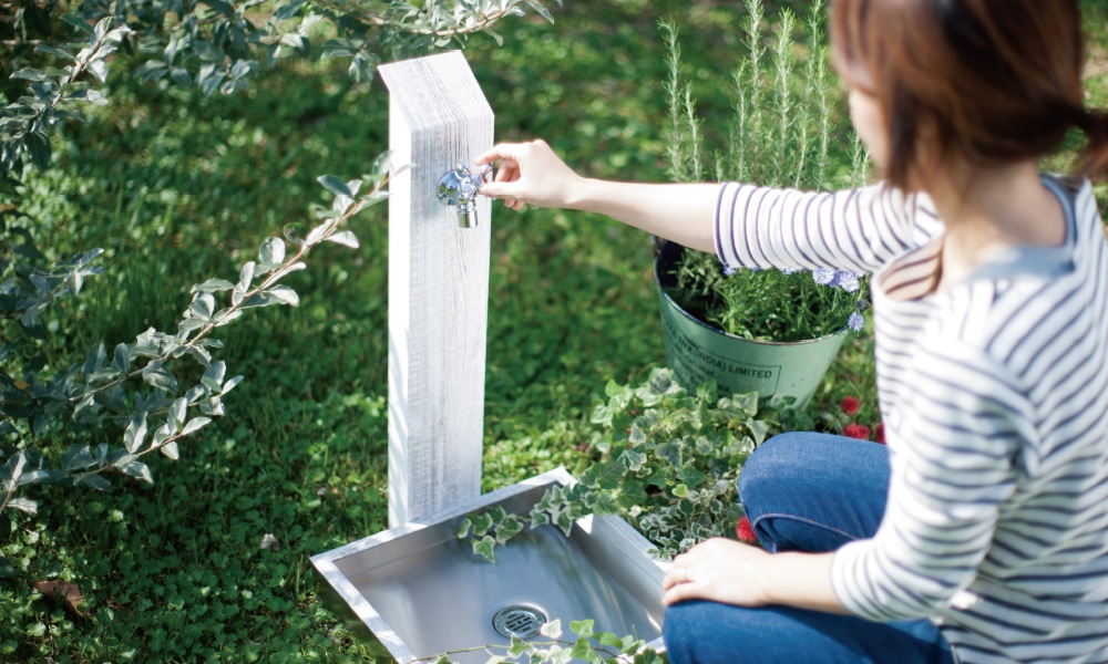 立水栓〕 ルーフ | エクステリア,水回り,立水栓 | セキスイデザイン