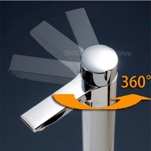 立水栓】 リベルタⅡ(蛇口は360度回転可能)ブラック・シルバー