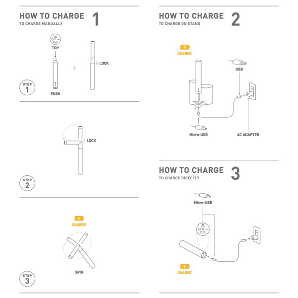 手動発電式バッテリー・グレー・5000mAh