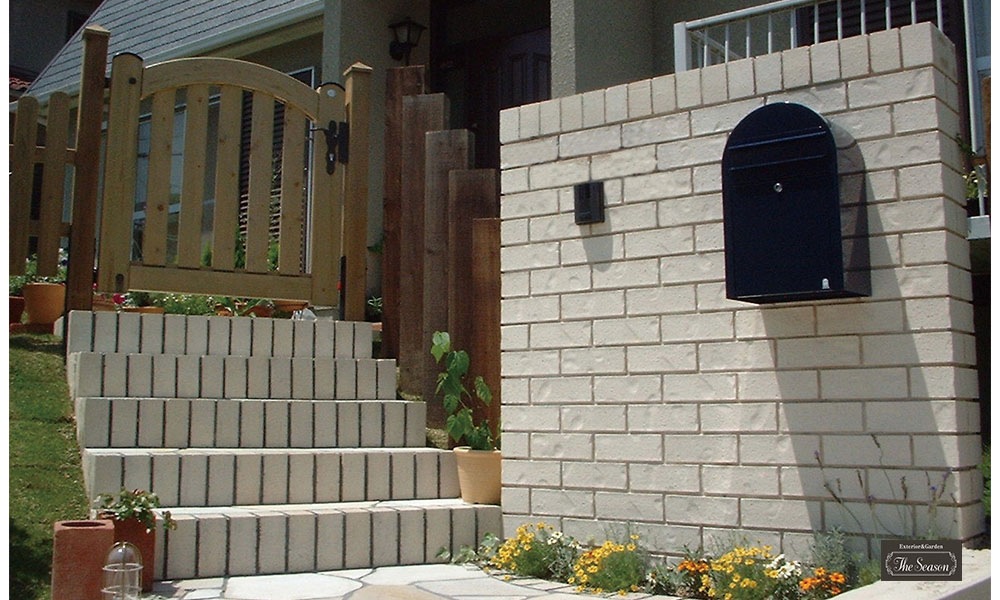 郵便ポスト】 ボビ ネイビーブルー 前入前出し bobi (北欧