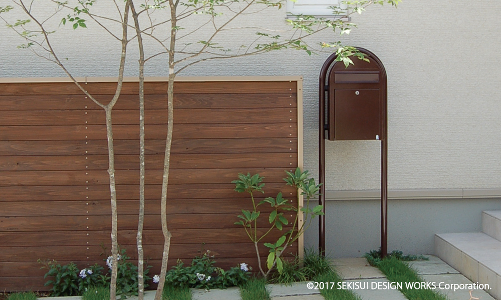 郵便ポスト】 ボビ ショコラ bobi Chocolat前入前出し (北欧デザイン