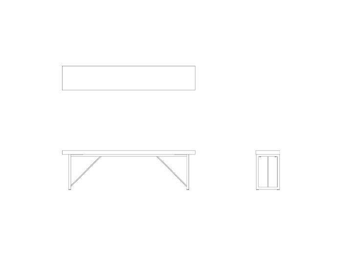 広松木工 GALA スチールレッグテーブル | すべての商品 | セキスイ