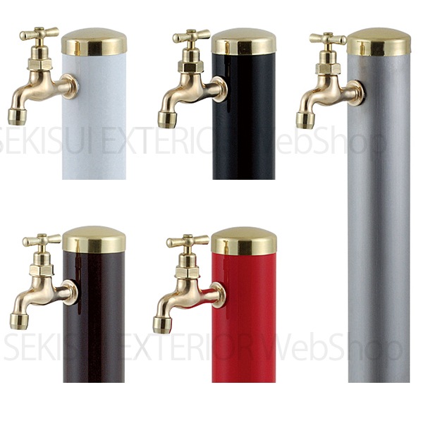 水栓バルブ ダークブルー 真鍮製 水栓バルブ ダークブルー 真鍮製