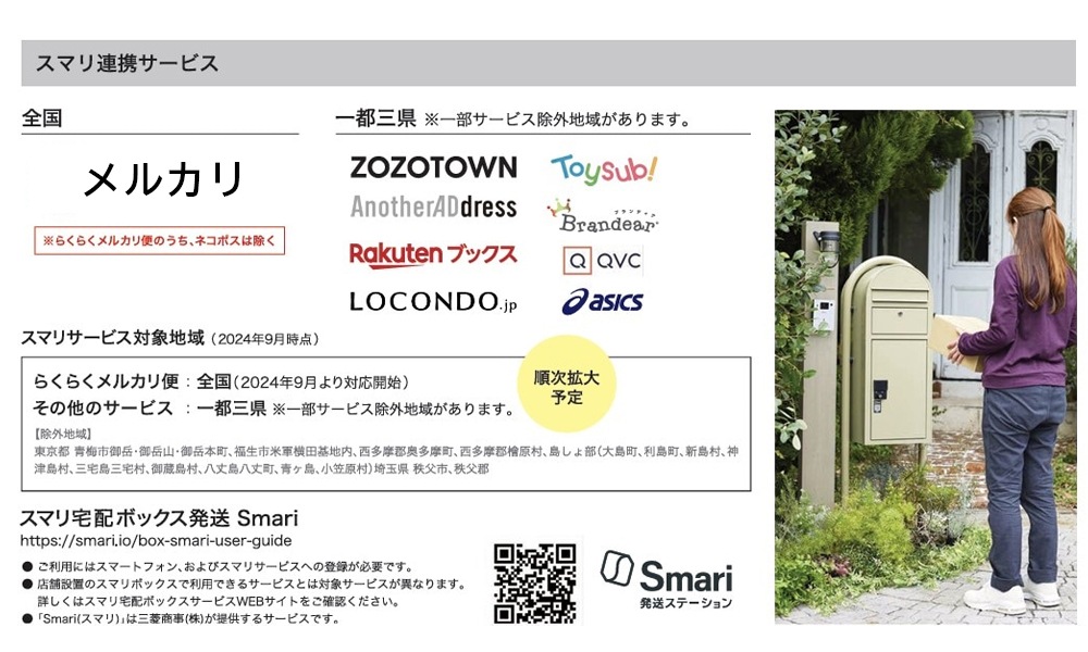 置き型 宅配BOX KNOBOX2 スマリ対応（自宅配送可能）7月発売
