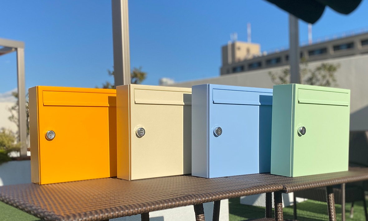 郵便ポスト メンフィス2 スカイブルー 新登場 | すべての商品