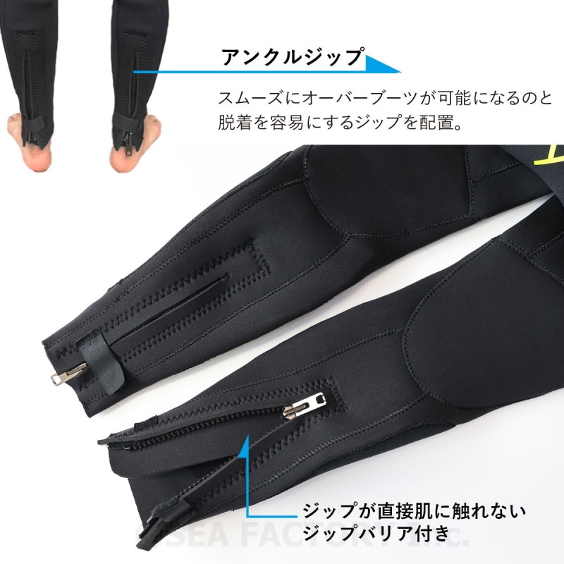 予約オーダー品】 JETPILOT ジェットパイロット 3×5mm VAULT バック