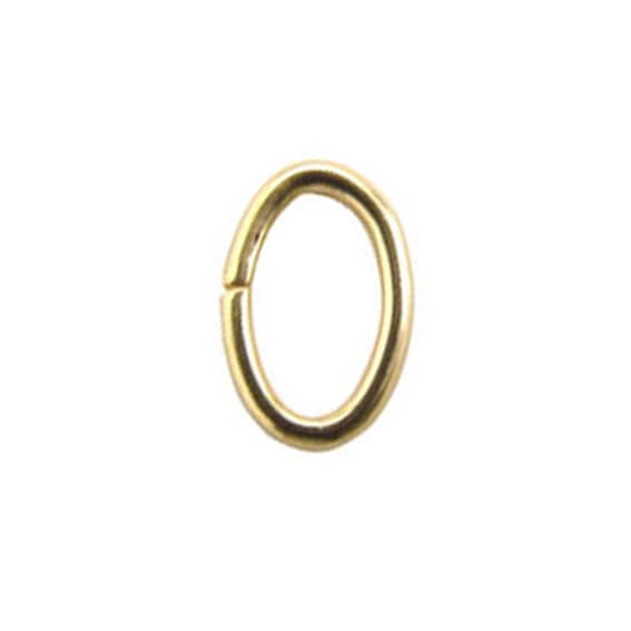 ゴールドフィルド 楕円カン 0.64x3.5x5.3mm 10個入【A】