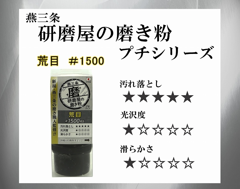 研磨屋の磨き粉 #1500 荒目 MPH-1