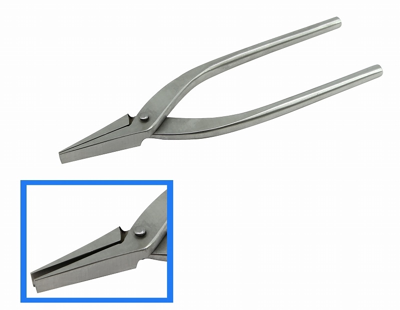Harp（ハープ） No.NA16 ヤットコ ステンレス製 先平160mm