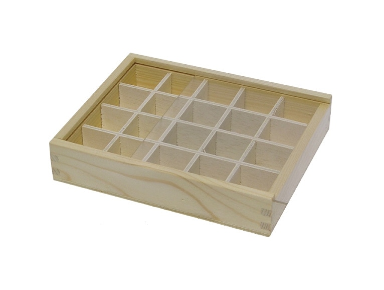 木製BOX ガラス蓋 20 #1735