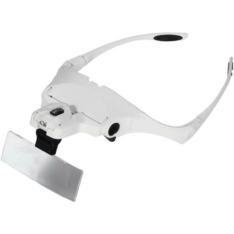 眼鏡式 ルーペ LED付 WCL90