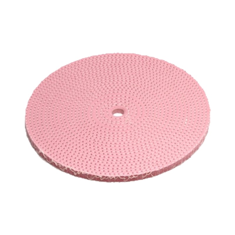 日本製 ピンク 鉄バフ 180mm-25P-15穴