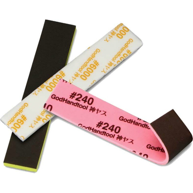 神ヤス磨 3mm 高番手5種セット(各1枚入) GH-KS3-KB