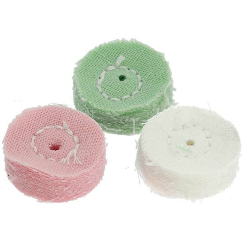 S&F カラーコットンバフ Φ18mm (12個入)【A】