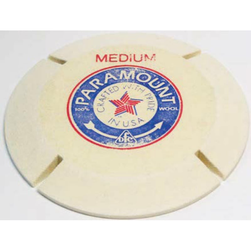 【在庫限り販売終了】USA 平面研磨用スリットバフ ハード φ180 穴2mm