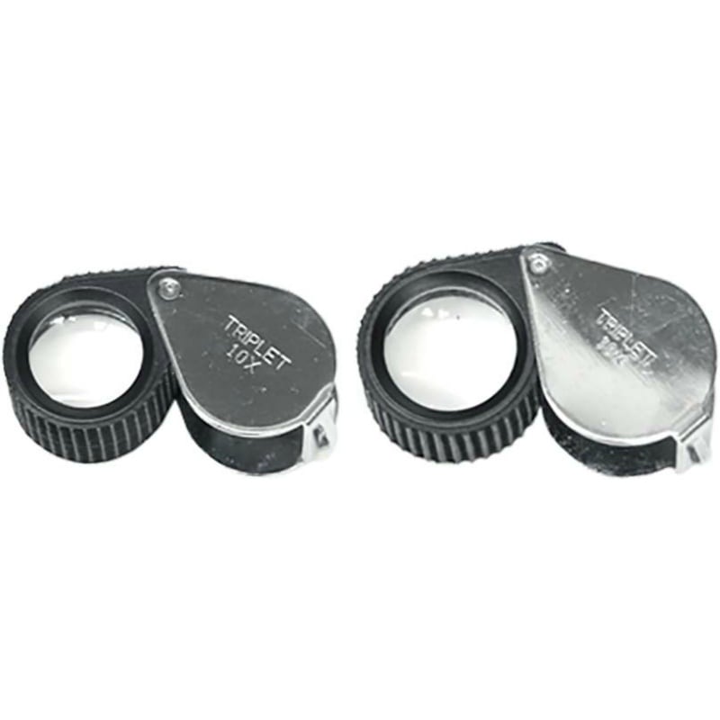 S&F(シーフォース)スタンダードルーペ 18φ 10x ラバーBK