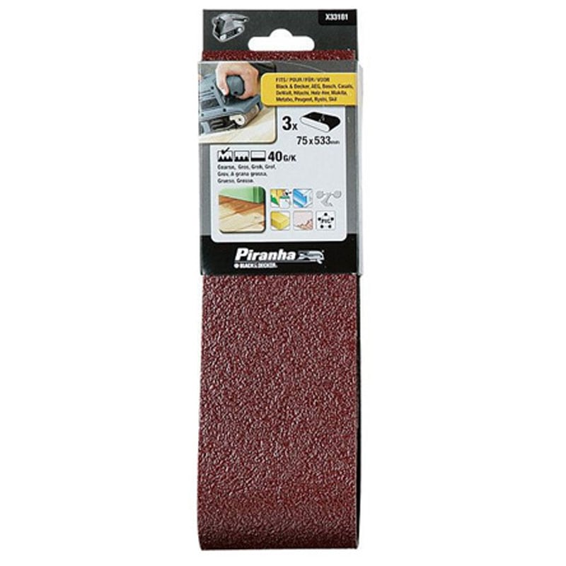 サンディングベルト #40 (3枚入リ)X33181