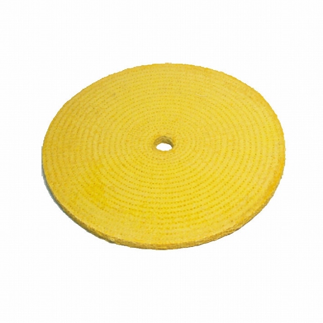 【在庫限り取扱終了】日本製 ディスクサイザルバフ ゴールデン 180-2-15