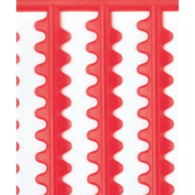 松風 ワックスパターン ワックスリテンションリッジ(波形) 約70×70×厚さ1.3mm バラ