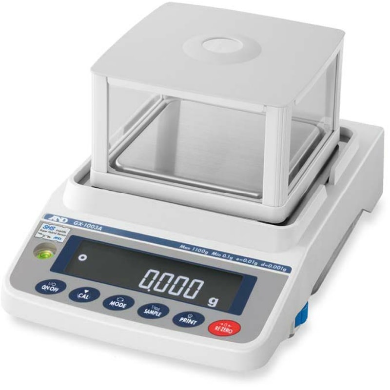 A&D 校正用分銅内蔵型汎用電子天ビン GX-1003A