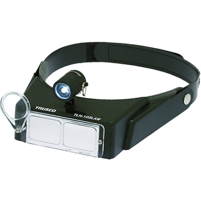 LEDライト付ヘッドルーペ TLH-105LAW