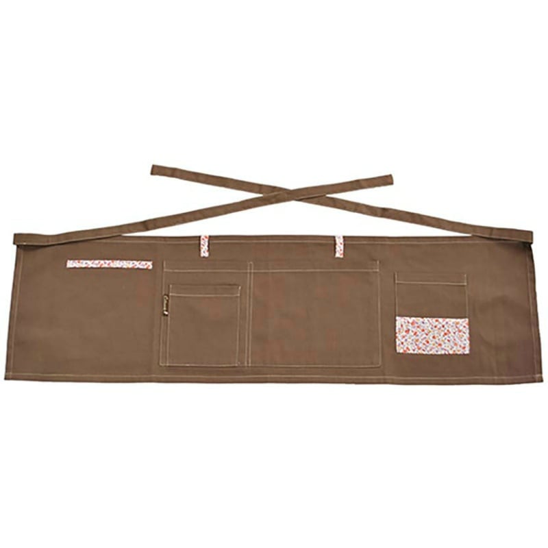 胸付エプロン GF-220 ブラウン