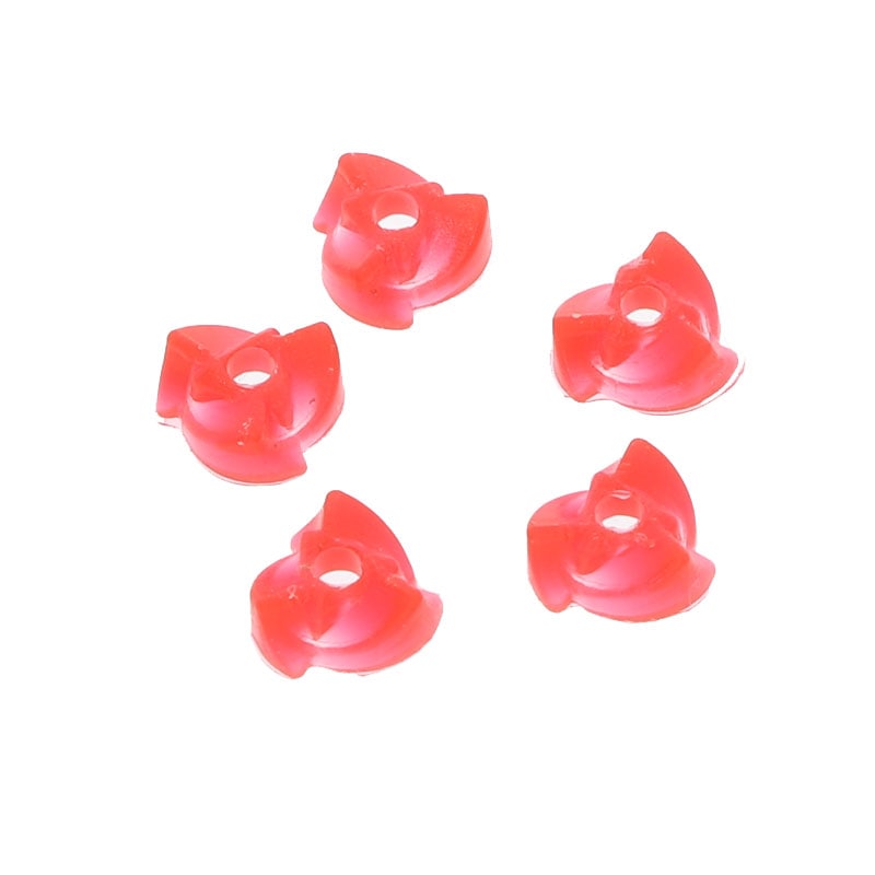 S&F 防塵キャップ 5個入 (レッド)【A】