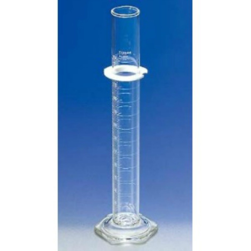 メスシリンダー バンパー付き 500mL