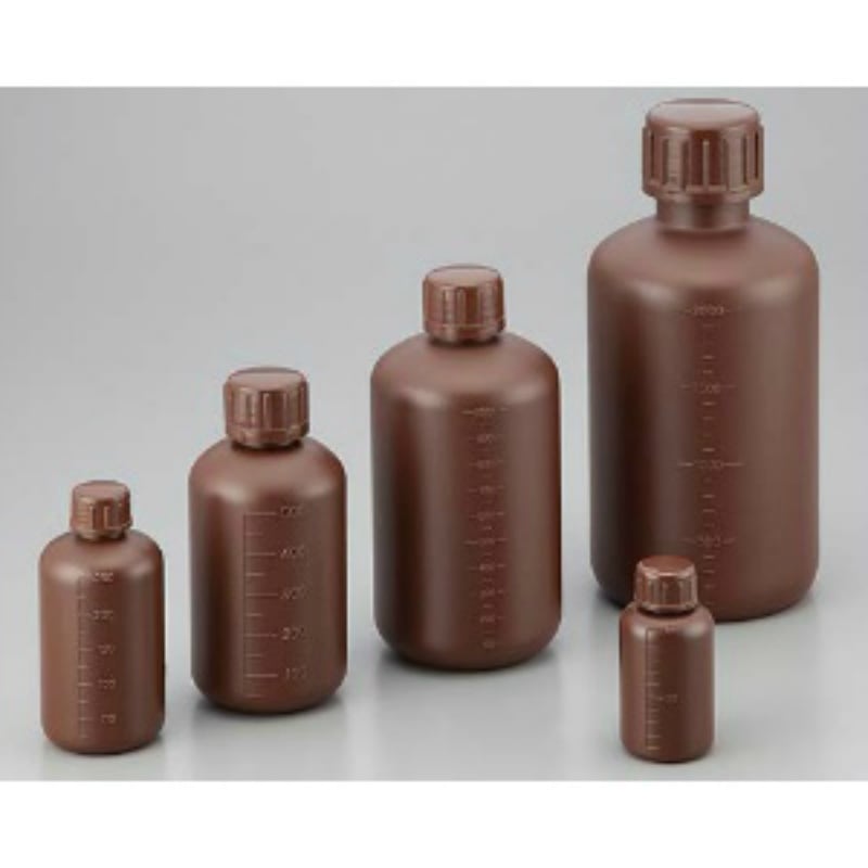 細口瓶 100mL HDPE製・遮光