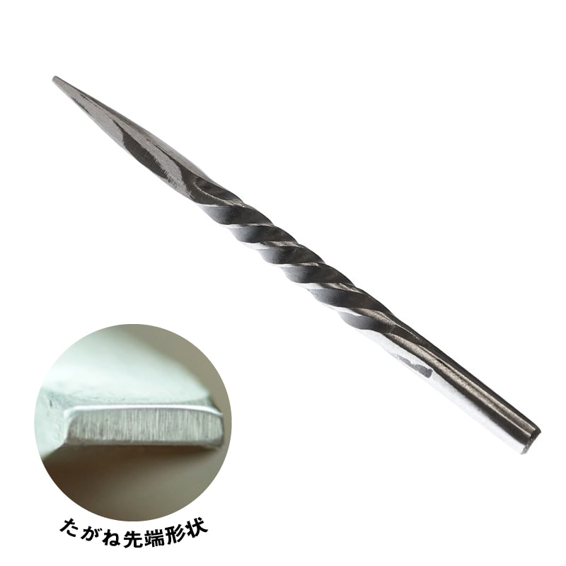 模様タガネ　中直　6mm