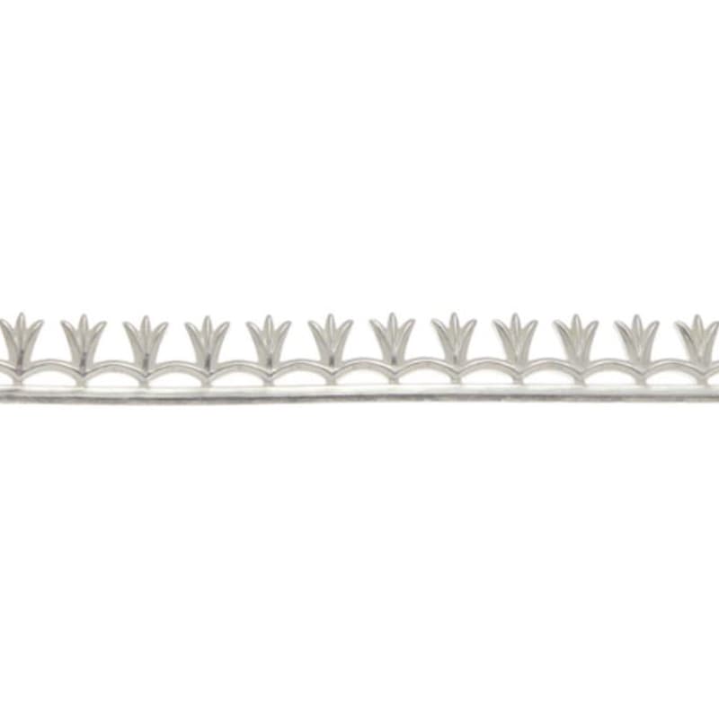 銀[Ag925] リボンワイヤー ベゼルクラウン 3.7×150mm【A】