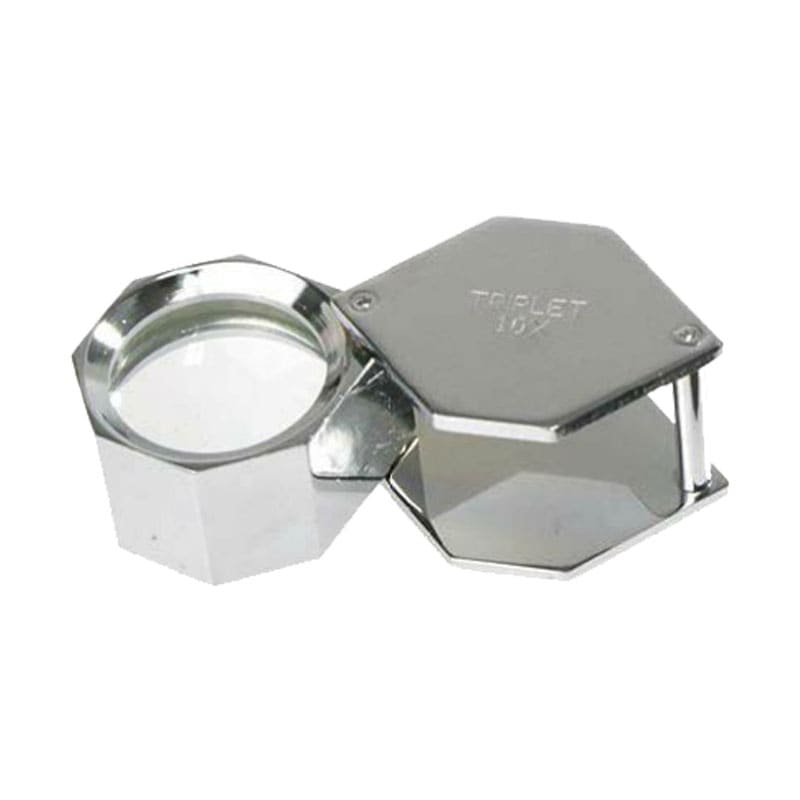 S&F スタンダードルーペ 20.5φ 10x クローム