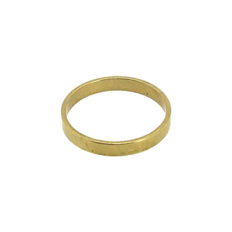 真鍮 練習用リング 巾3mm×内径φ18mm×外径φ20mm | 金属・地金・素材,地