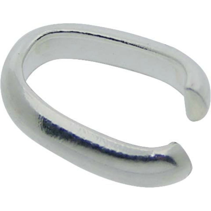 Ag925 甲丸小判カン 0.9x1.7 1g入 (6個入)