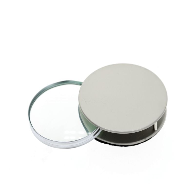 【在庫限り取扱終了】丸型ルーペ シルバー RD121 4倍