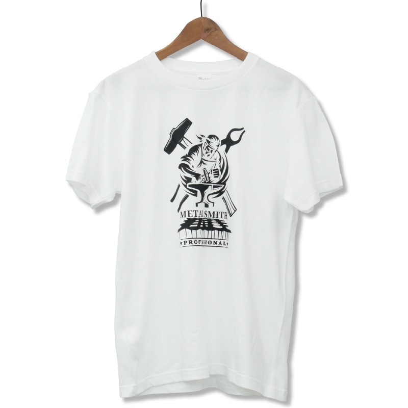 Ｔシャツ(METAL SMITH)【白】XS