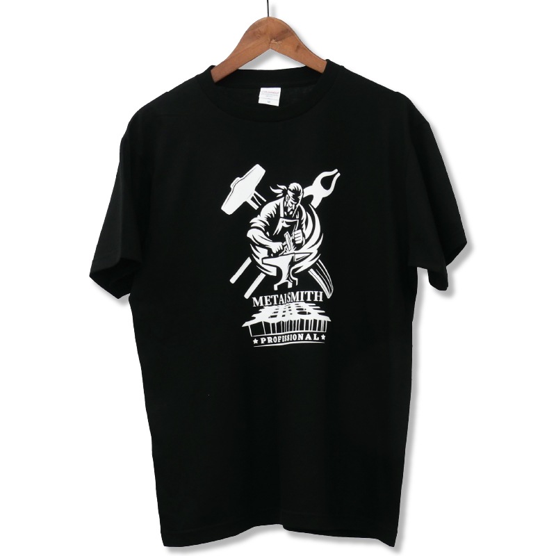 Ｔシャツ(METAL SMITH)【黒】L