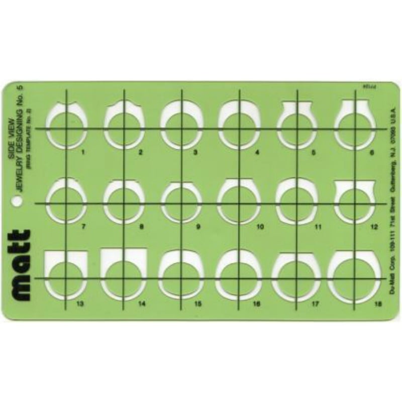 【在庫限り廃番】matt デザインテンプレート No.5 　CA-5106