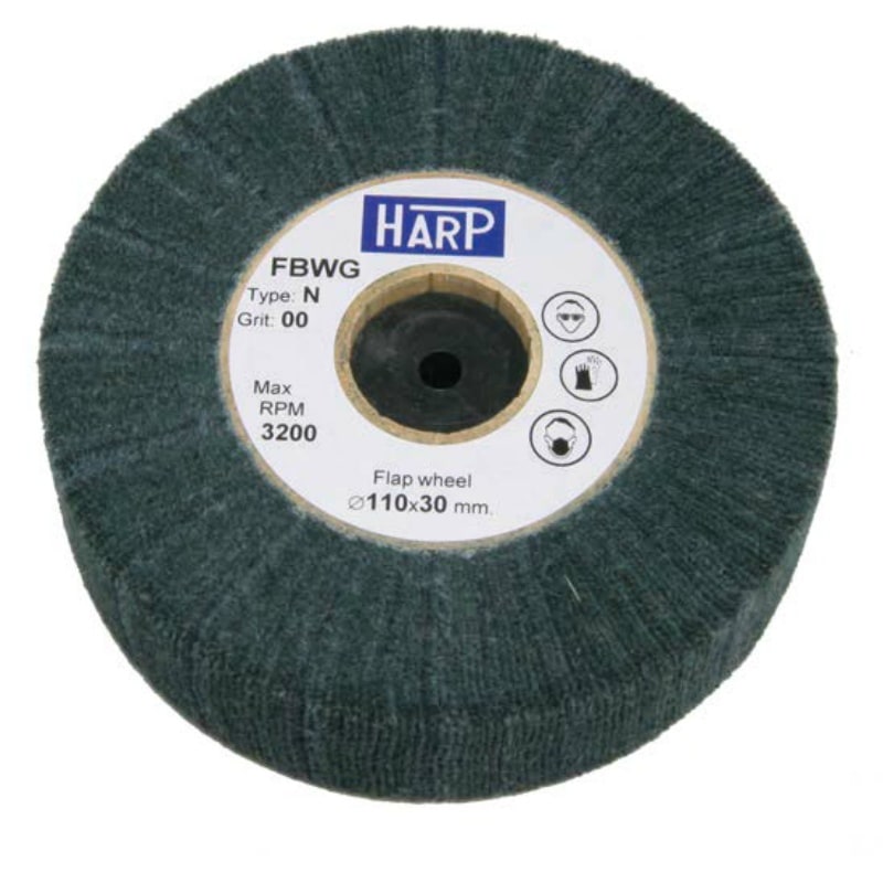 HARP EX14 純毛フラップバフ 110x30x6φ