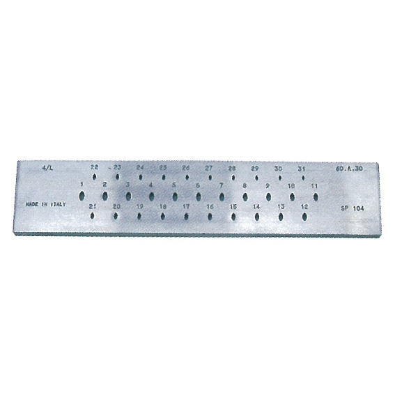 Harp(ハープ) 線引盤 楕円 31穴 #MD11-シーフォース 世界の工具・彫金 オンラインショップ