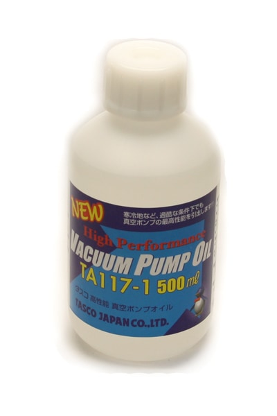 TASCO 真空ポンプ用オイル 500cc TA117-1
