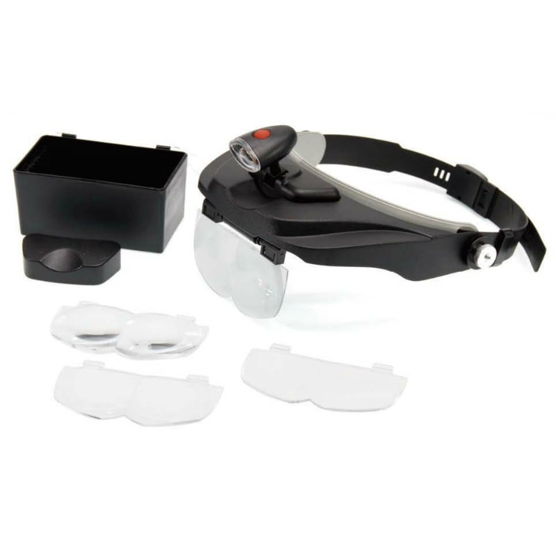 ヘッドルーペ LEDデラックス HD100F