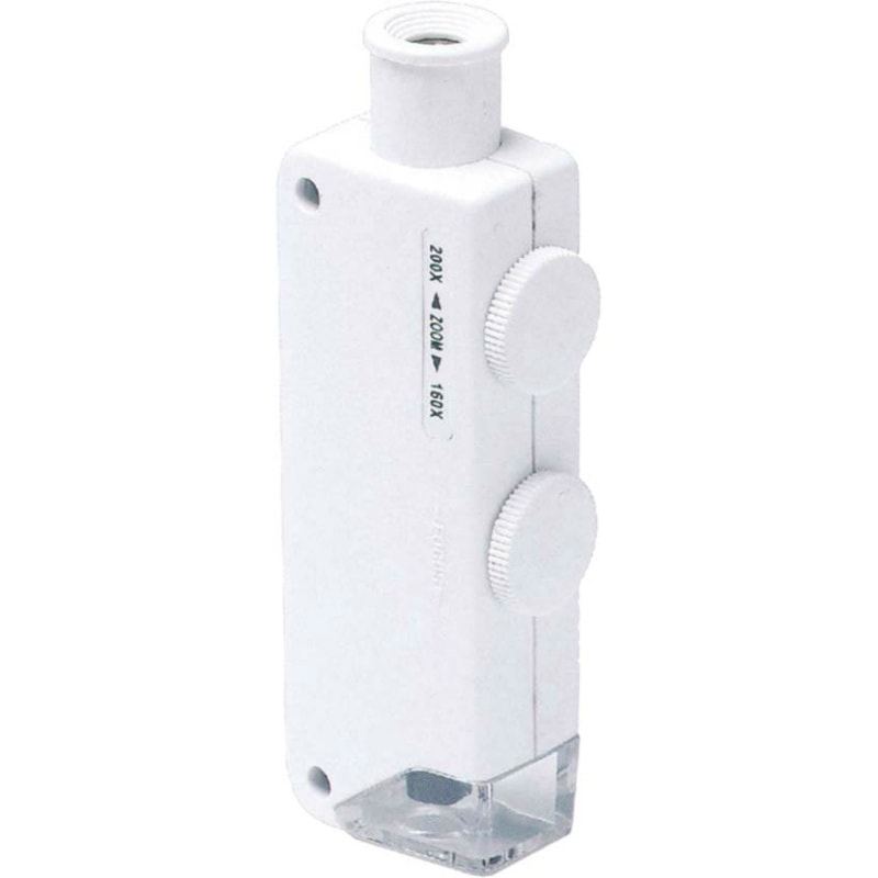 【在庫限り取扱終了】LEDライト付 ミニ顕微鏡 MSR812