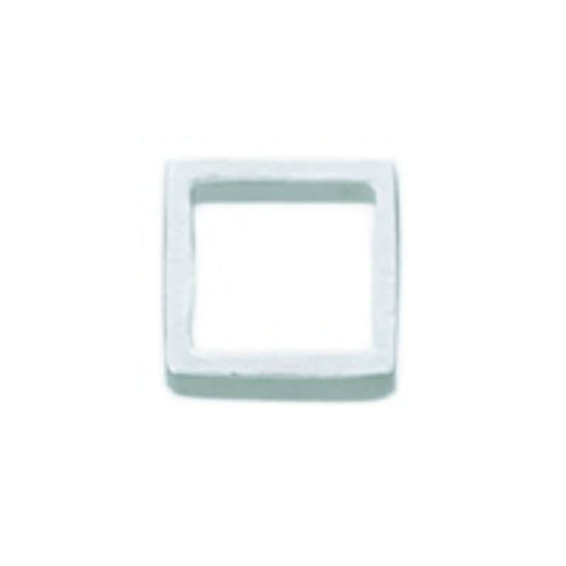 【在庫限り取扱終了】Ag925 石枠 正方形 5.0mm